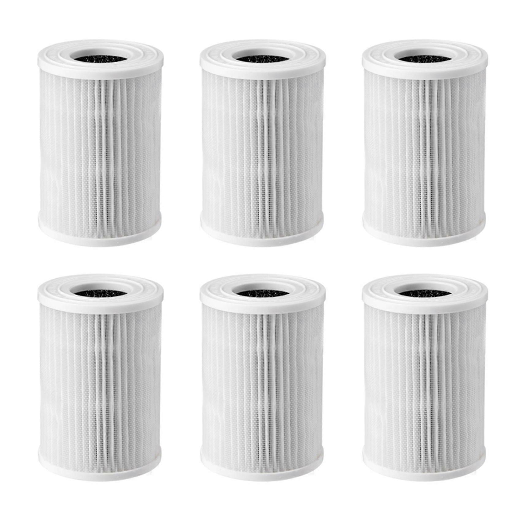 6X Air Purifiers Replaces Filter, Pre-Filter Layer, HEPA Filter Layer, Activated Carbon Filter Layer AP02