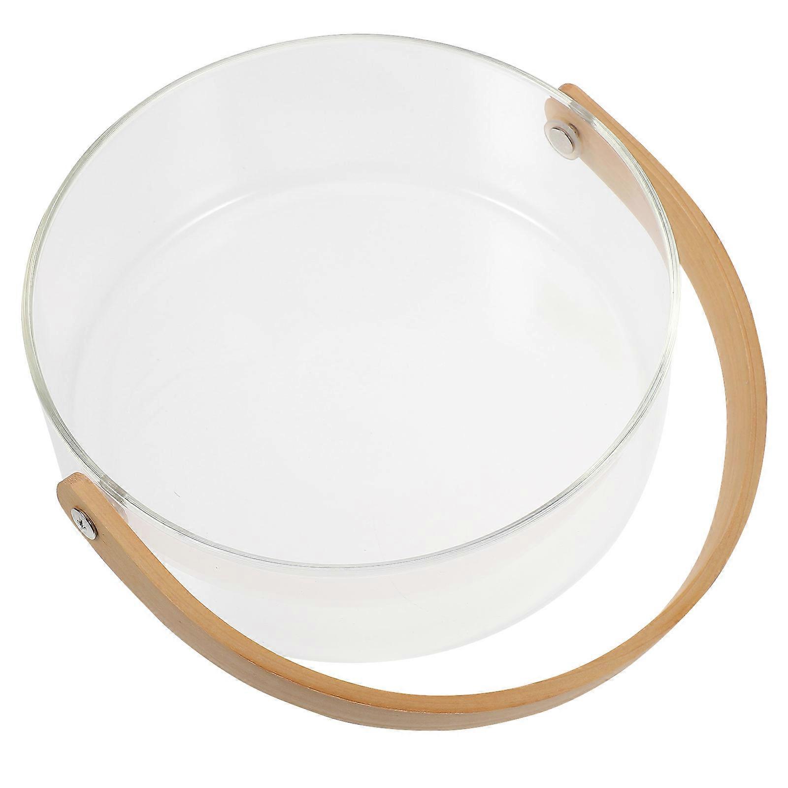 Glass Storage Basket for Home Use Assorted Color Glass Practical and