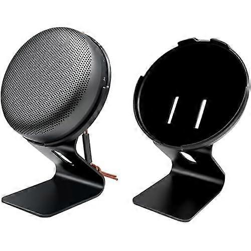 Aluminum Speaker Stand 2nd Gen Adjustable Tilt AntiSlip Base Black for Bang and Olufsen Beosound A1