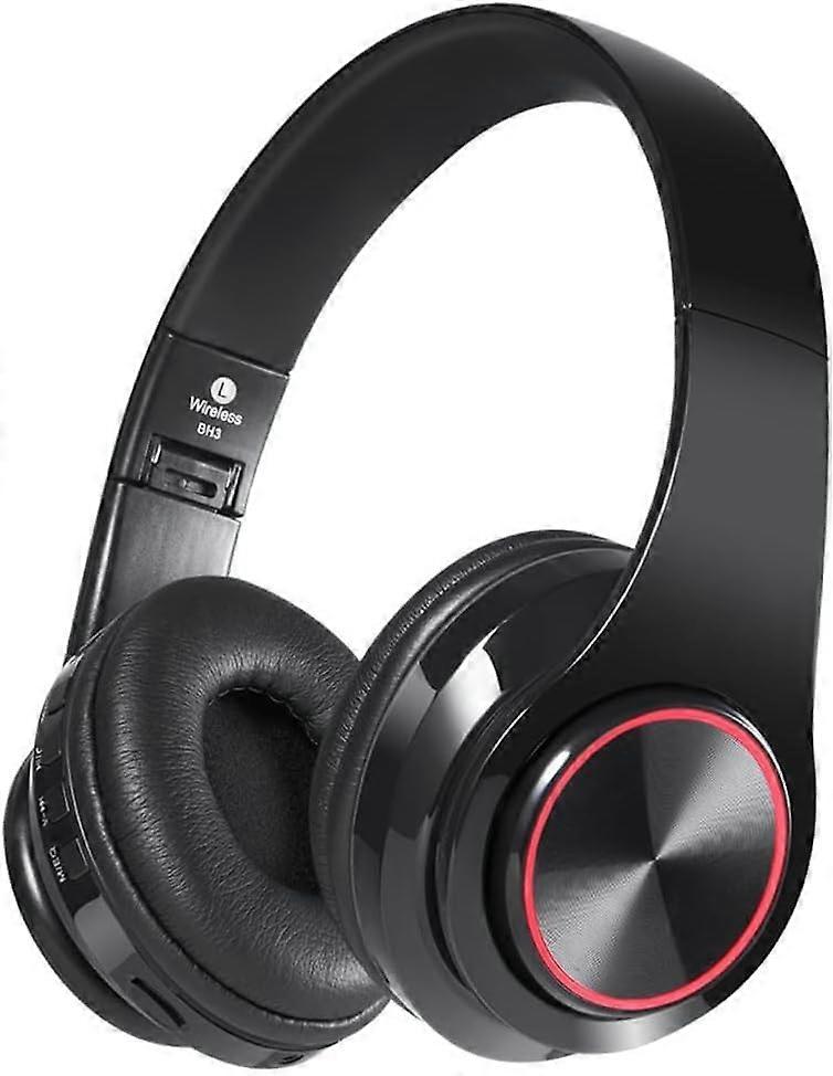 Wireless Bluetooth Headphones Foldable White Stereo For Travel