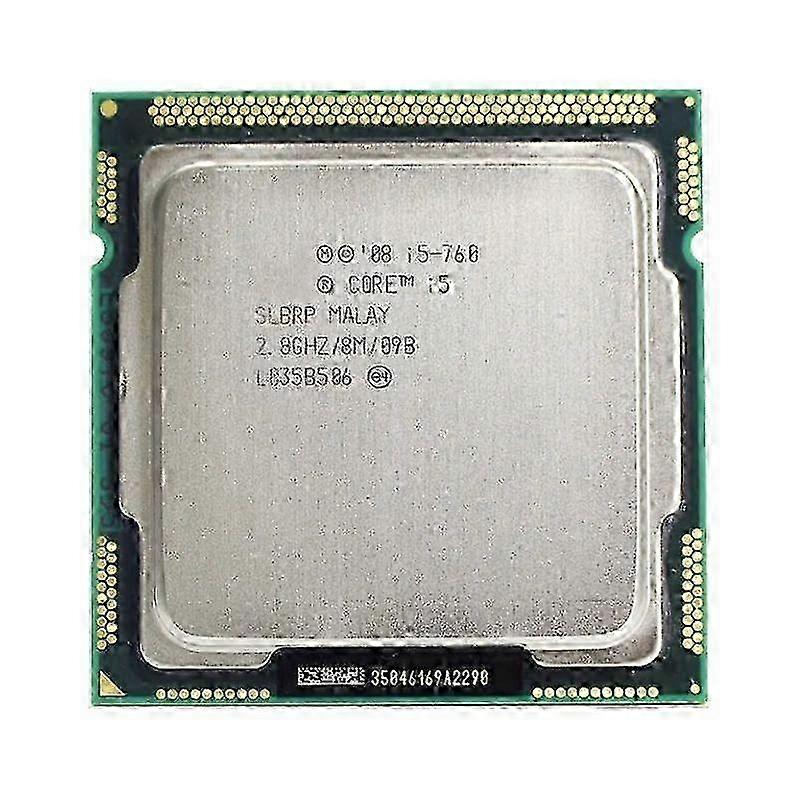 Processor i5-760 SLBRP 4Cores 4Threads LGA1156 CPU 25-26s