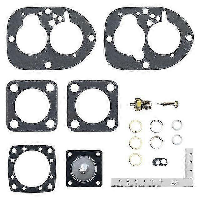 Compatible Volvo Penta Solex 44PA1 856471 856472 outboard carburetor repair kit
