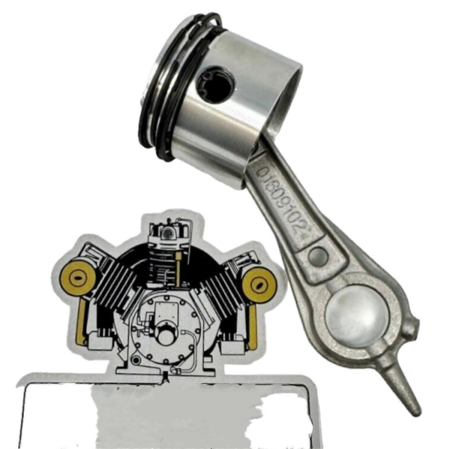 Piston Kit with Rod and Ring Set for Rolair Air Compressor Enhanced Efficiency and LongLasting Strength