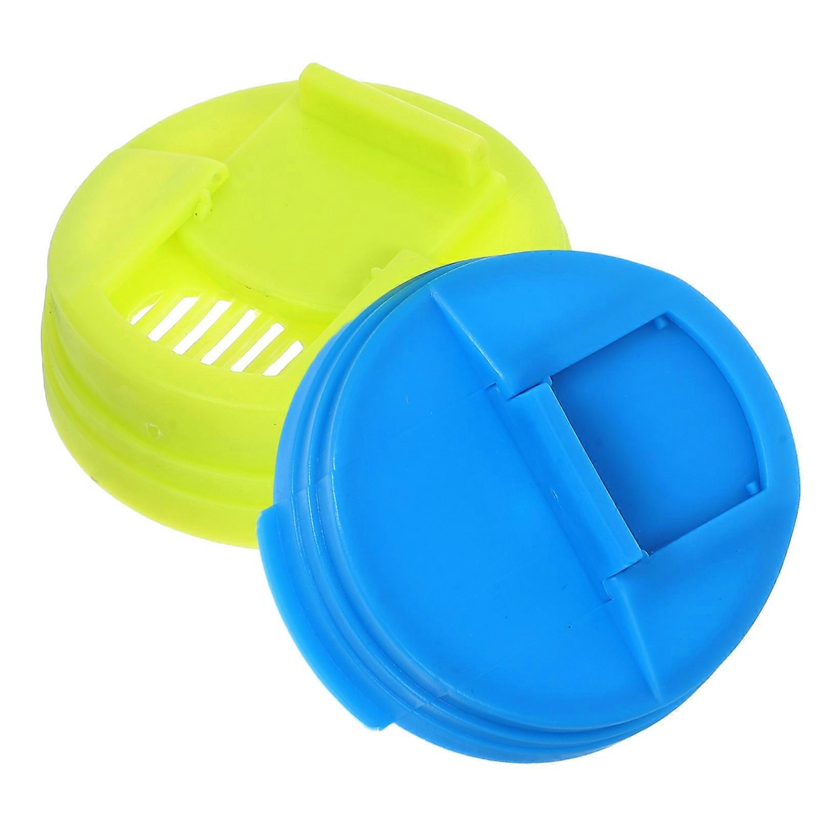 Press Type Can Covers Sprayproof Lids for Home 2Pcs Practical and