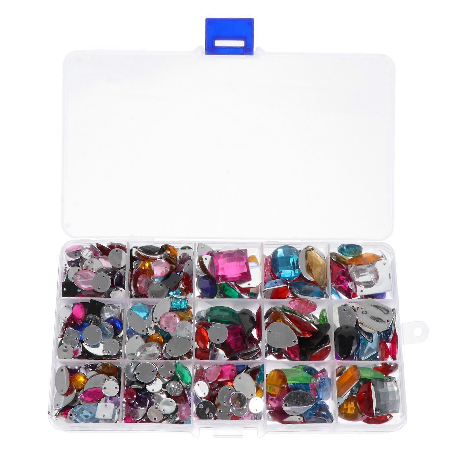 Flatback Rhinestones for Sewing Material 1Set Acrylic Rhinestones