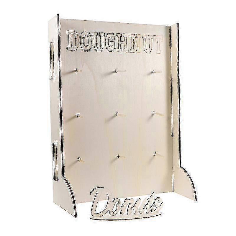 1pcs Wooden Donut Stand 25-26