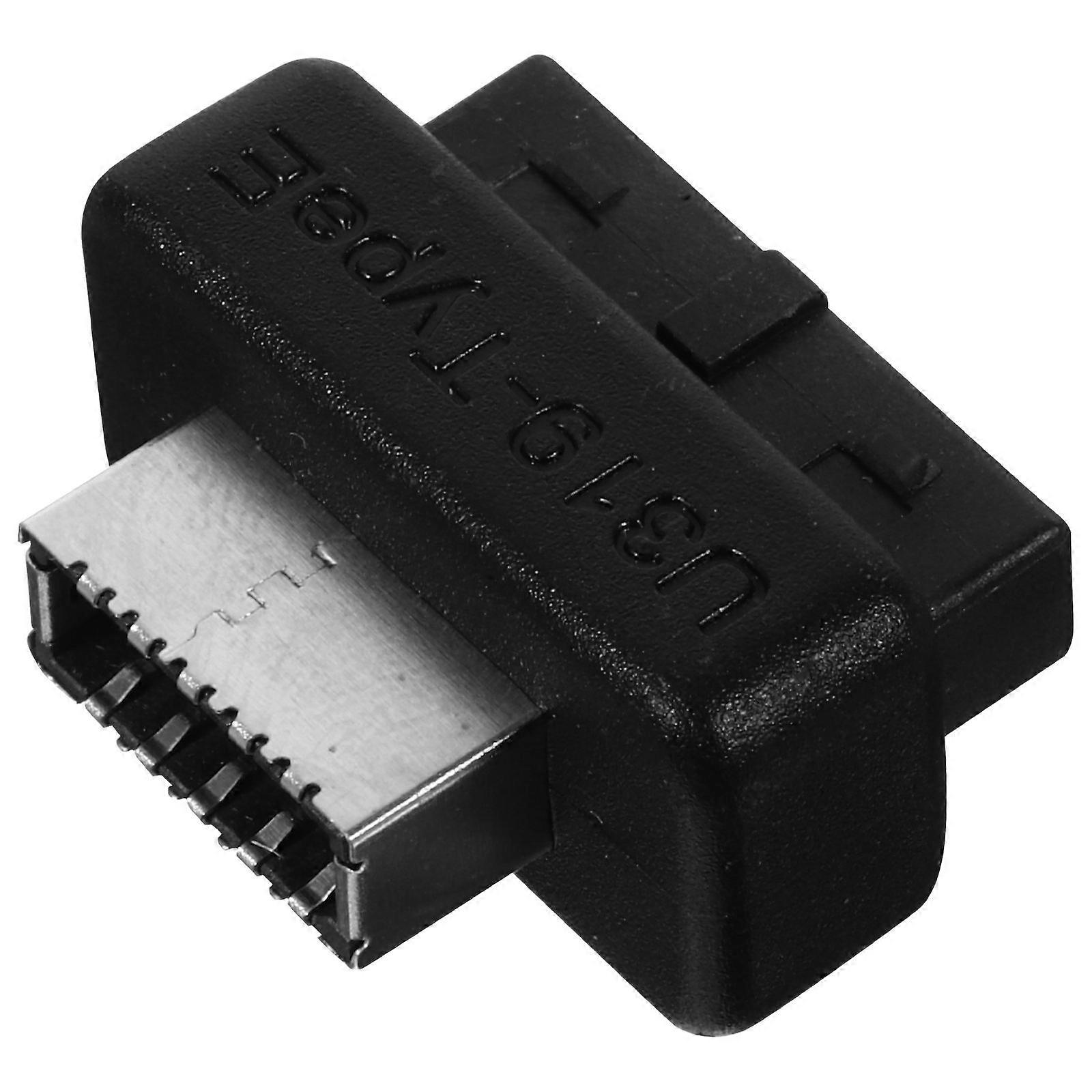 USB Front Panel Adapter 19 Pin to Connector for Computer Supply