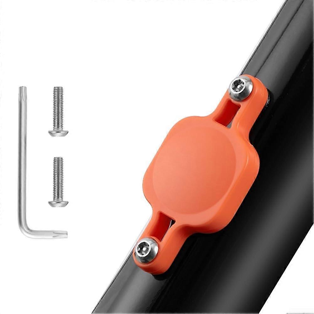 Bike GPS Tracker Mount with Concealed AntiTheft Design, Waterproof Hex Lock Bracket for Cycling