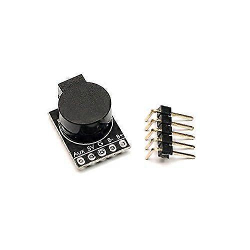 FPV Buzzer 5V Loud Lost Model Alarm for Quick RC Drone and Plane Location  Black