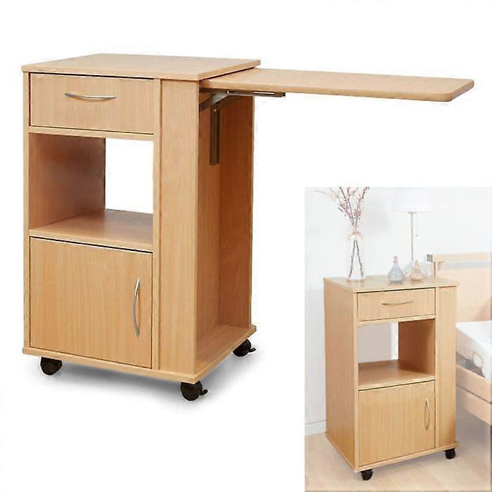 Nightstand with tray Bedside Table Divit NT2