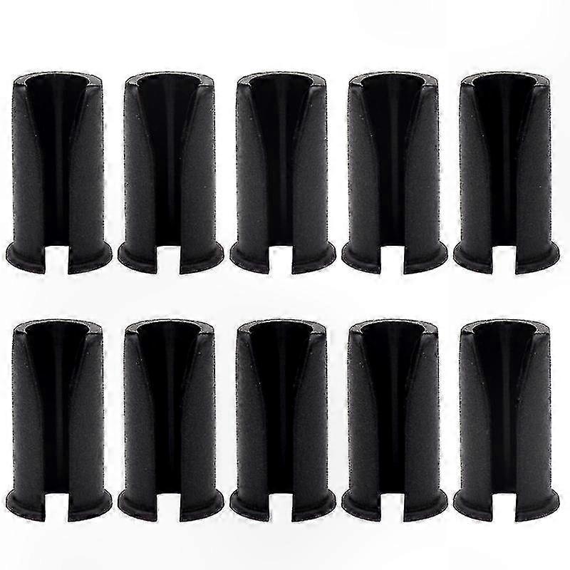 10-Pack Bicycle Cable Clips for Brake and Shift Lines, Frame Mounting Buckles