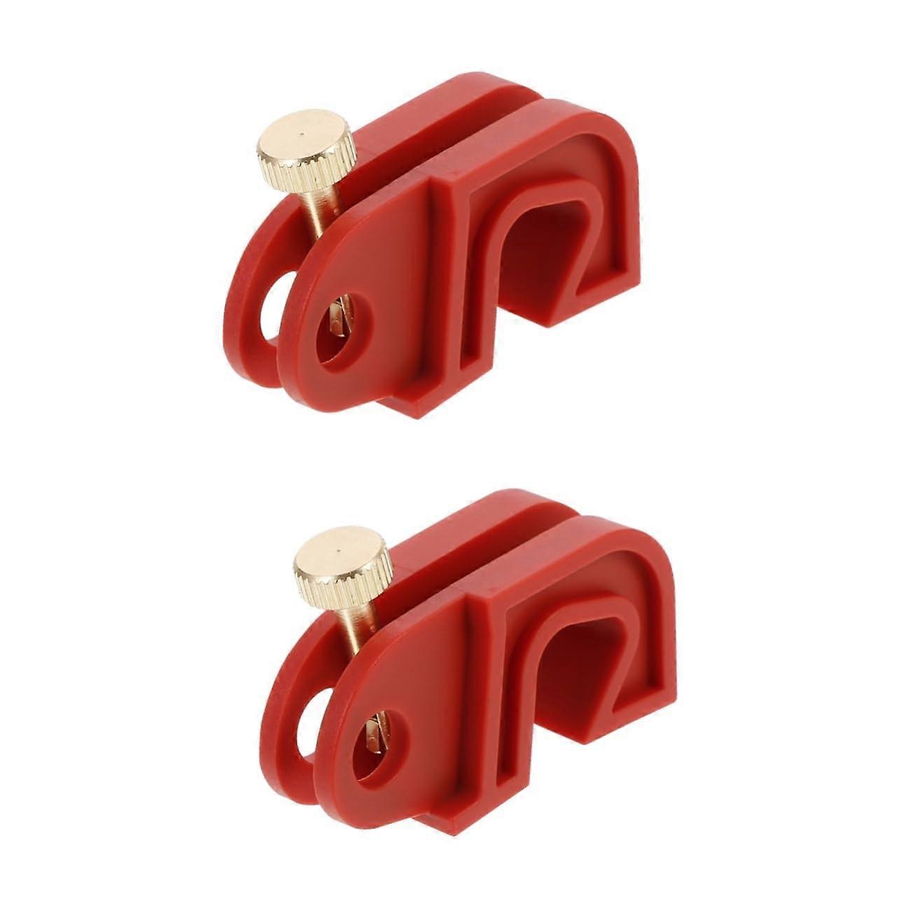 2pcs Circuit Breaker Lockout Safety Device, Lightweight Easy Install Miniature Breaker Tool