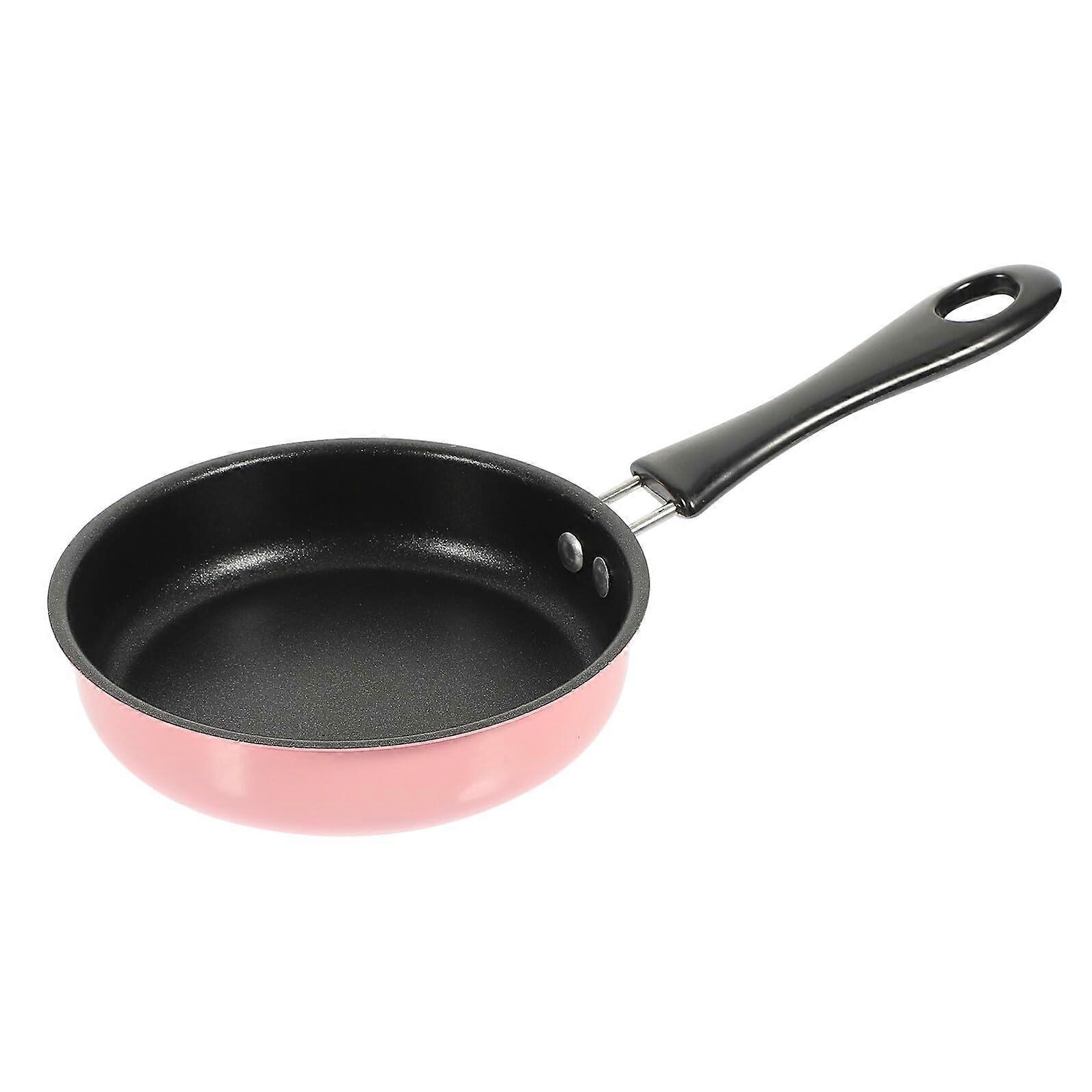 Mini Nonstick Frying Pan for Induction Cooker with Quick Even Heating and AntiScald Handle