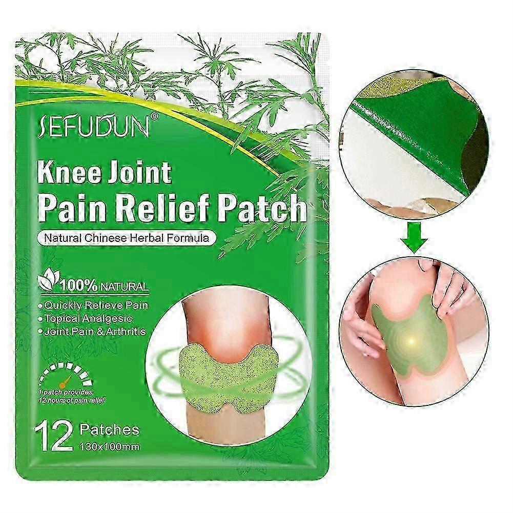2025 New Flexiknee Natural Knee Pain Patch, Knee Joint Pain Relief Patch