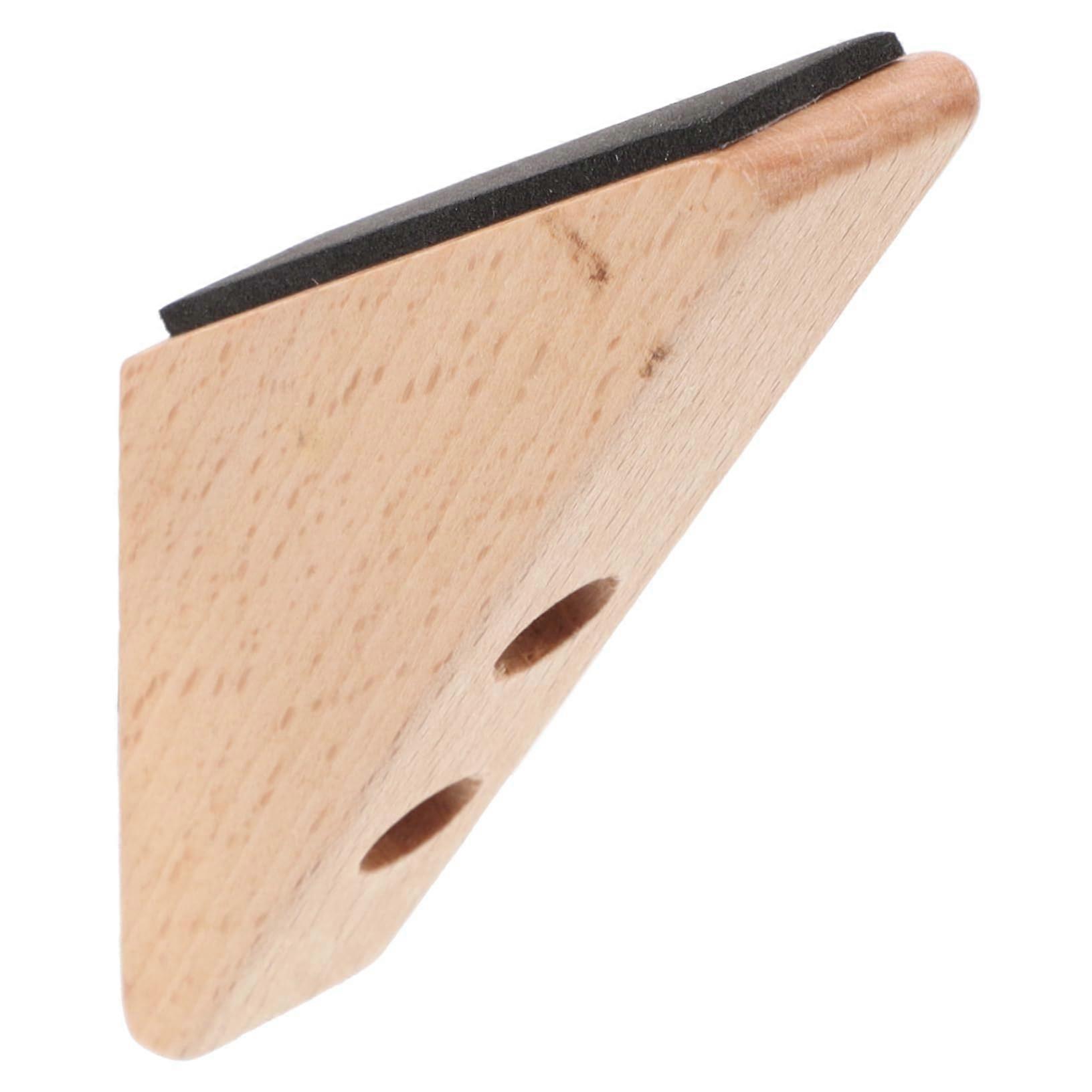 Guzheng Wall Mount Solid Wood Instrument Hanger NoDrill Secure Display Stand SpaceSaving Design