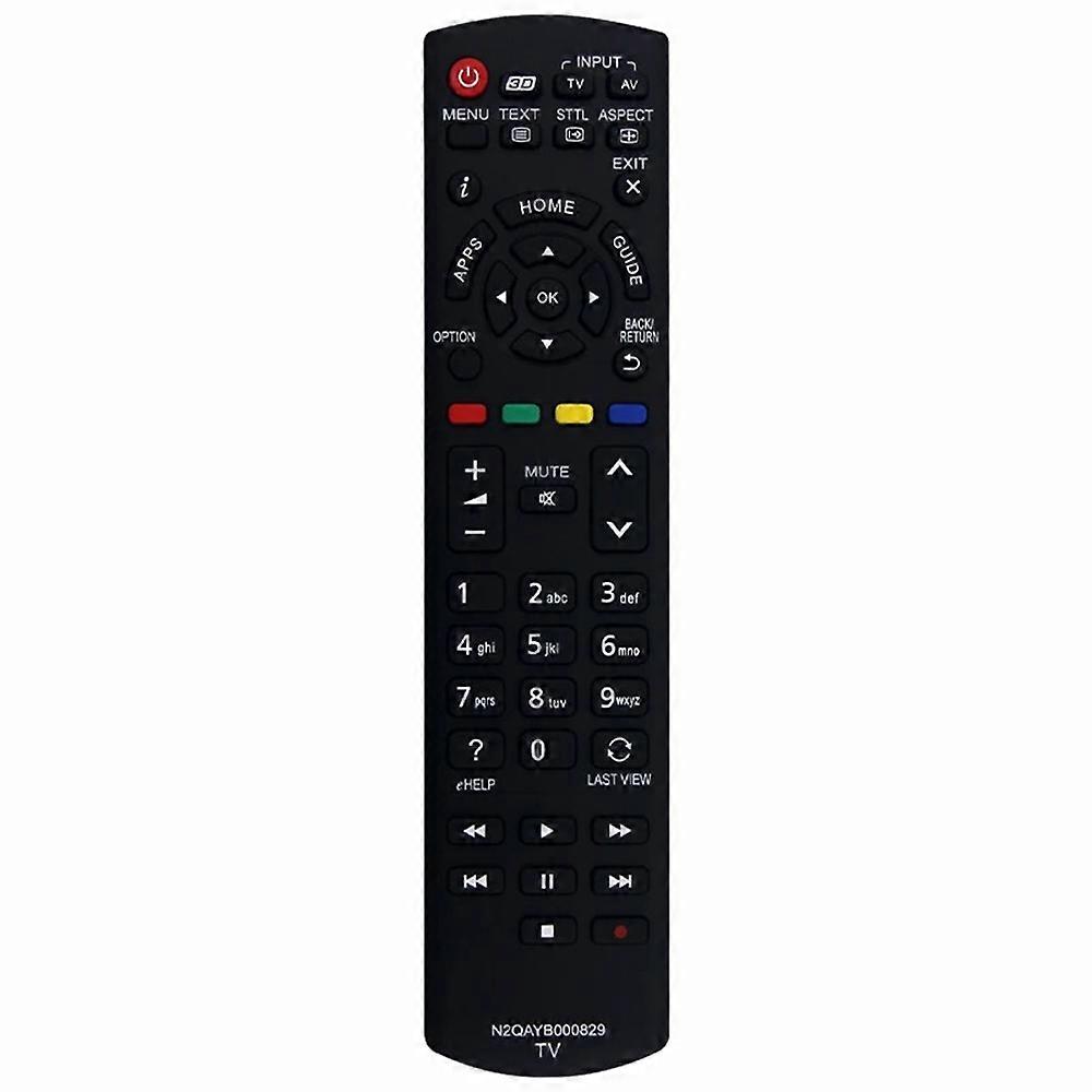 N2QAYB000829 For Panasonic TV Remote Control Replacement Ergonomic Controller
