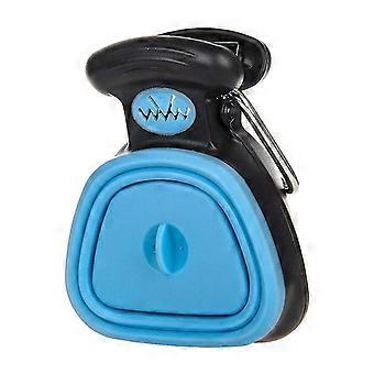 Pet Pooper Scooper Pet Pooper Scooper con bolsa de basura plegable Desechos de perros Limpieza de pala portátil para mascotas