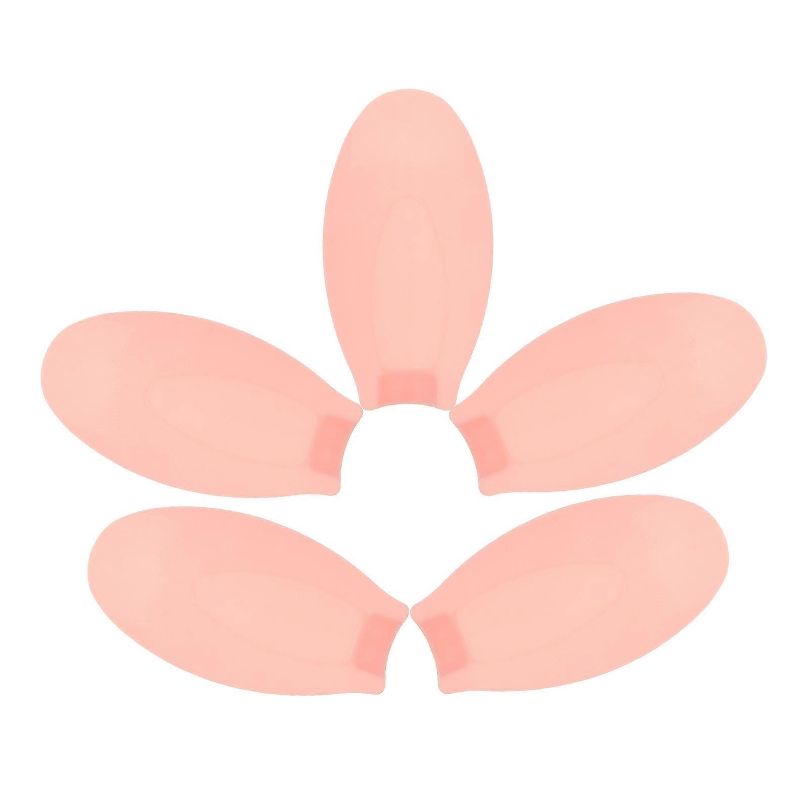 Mini Fan Replacement Plastic Ceiling Fan for Home Use 5Pcs Pink