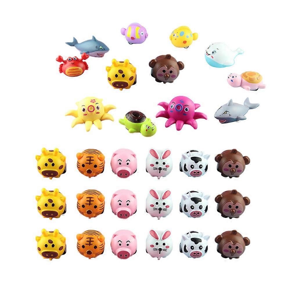 Friction Powered Car Pull Back Vehicle for Children 30Pcs Assorted