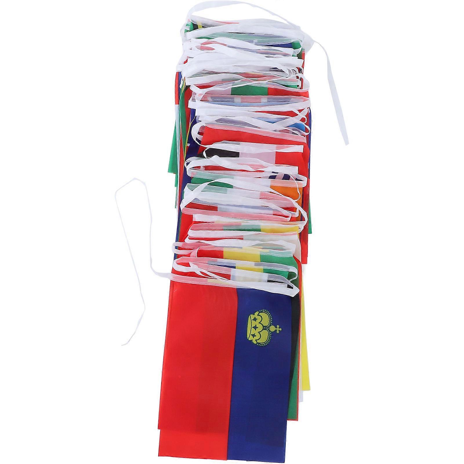 World Flag Banner Countries Flags For Bar Decorations Practical Material Versatile Use 1Set