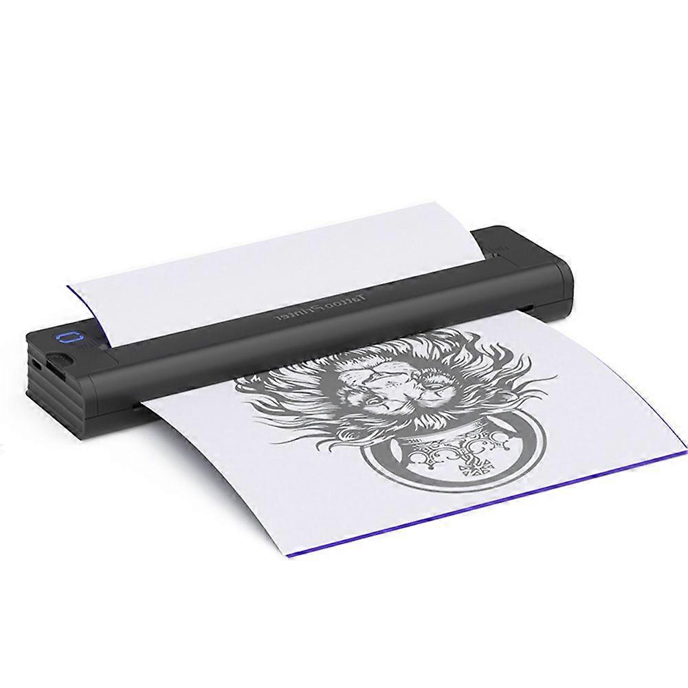 Tattoo Transfer Printer Automatic Fast Printing Bluetooth Portable Tattoo Stencil Maker for Small Business Wireless