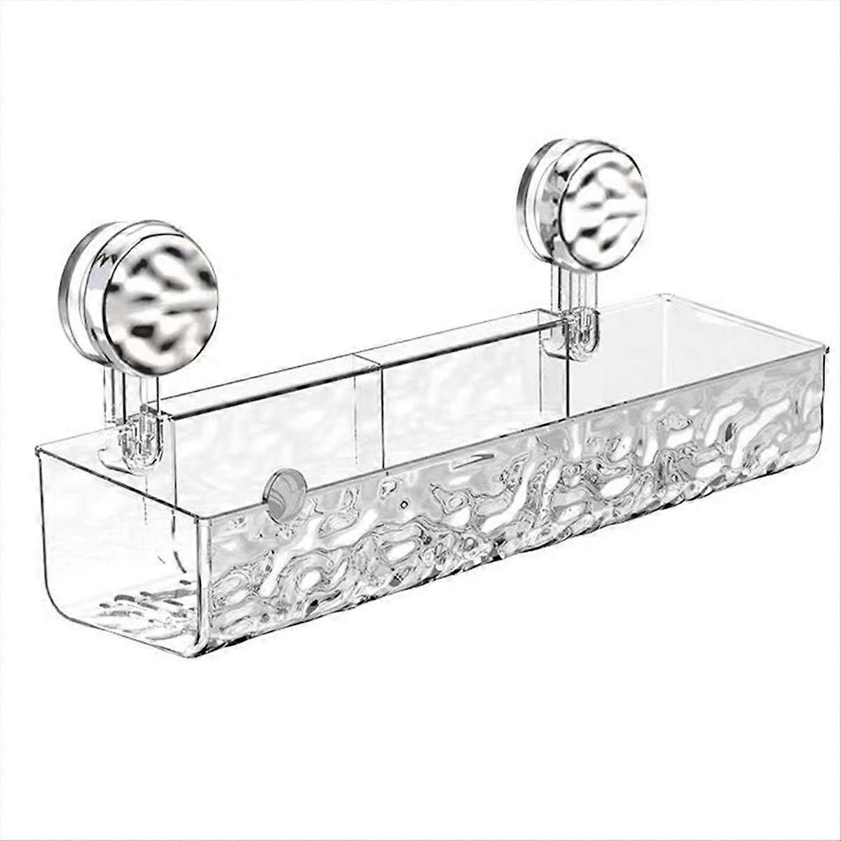 Large Capacity Drill-Free Bathroom Shower Rack