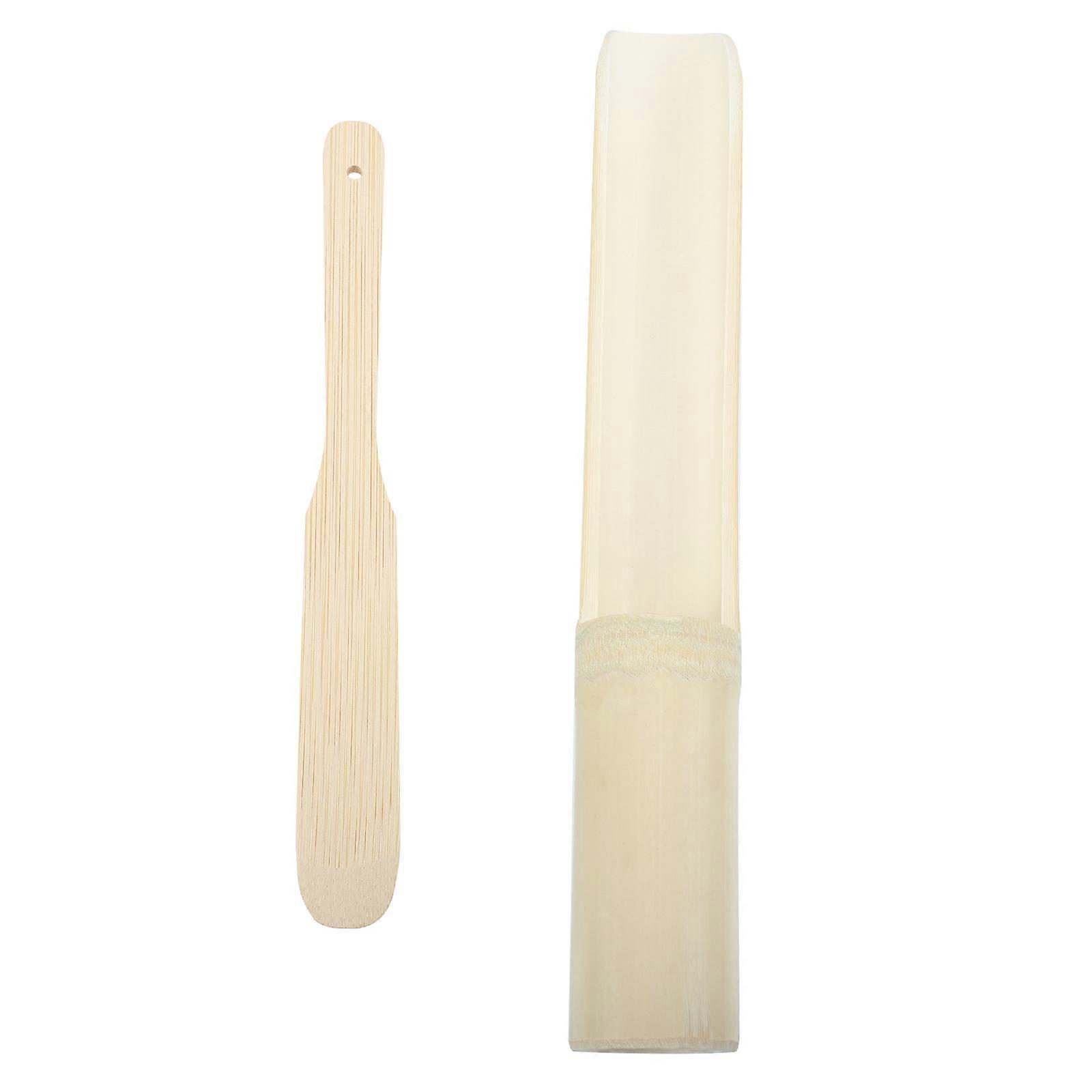 Shrimp Ball Maker Bamboo Shrimp Sliding for Kitchen Supply 1Set