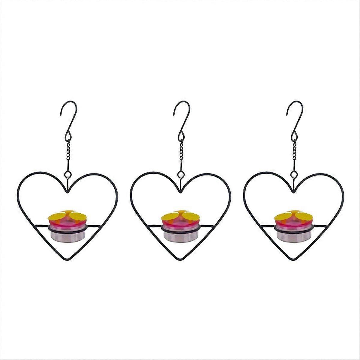 3 Pcs Hanging Hummingbird Feeder, Circular