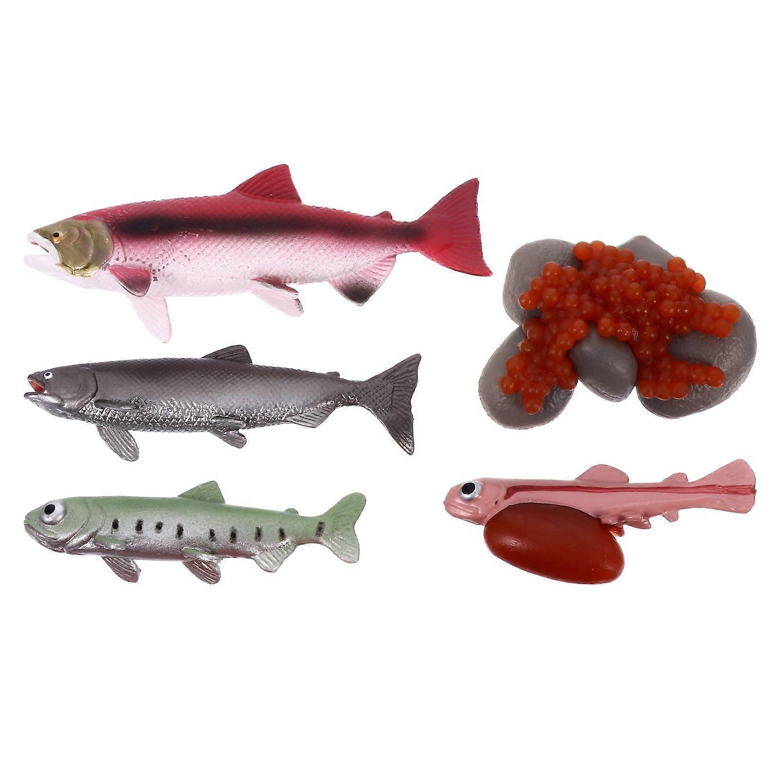 Mini Ocean Creature Models Science Education Toy Set for Kids Playing 1Set