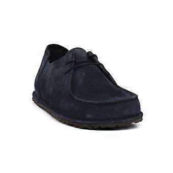 Birkenstock Utti kanten sokken en schoenen in marineblauw