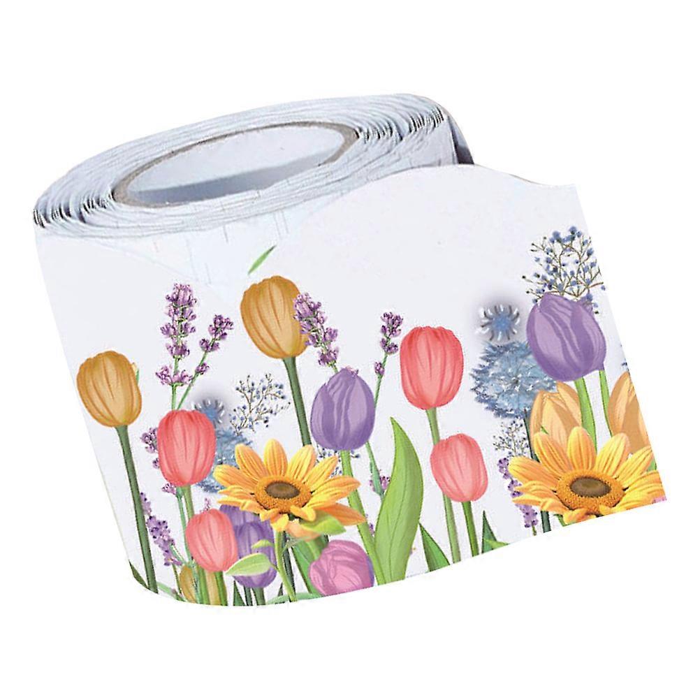 Classroom Bulletin Board Border Sticker for Office Decor 5 Rolls