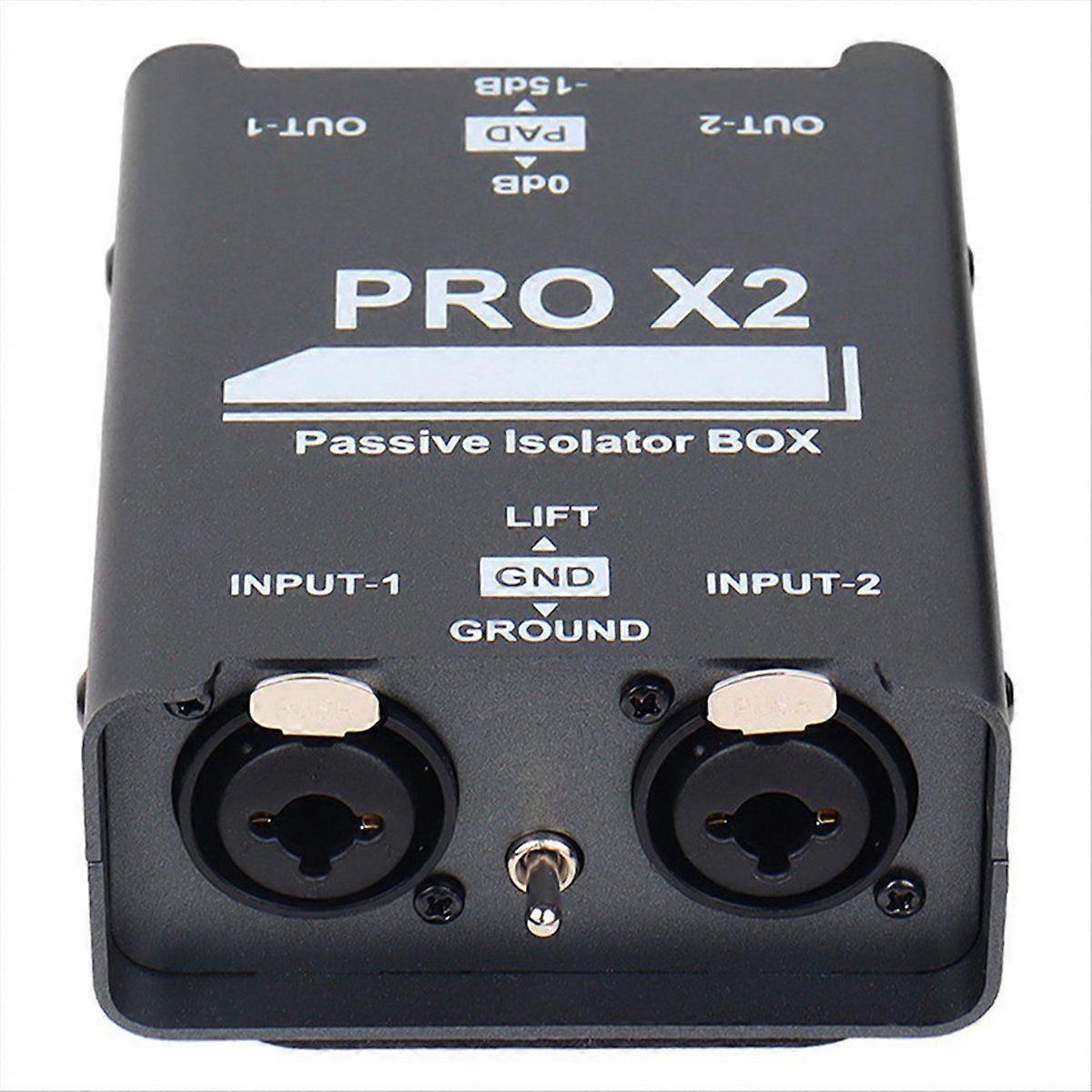 New 2-Way Audio Isolator, XLR 6.5, Permalloy Isolator