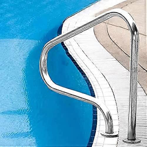 Stainless Steel Pool Handrail with Quick Mount Base for Stable Poolside Support and Easy Install