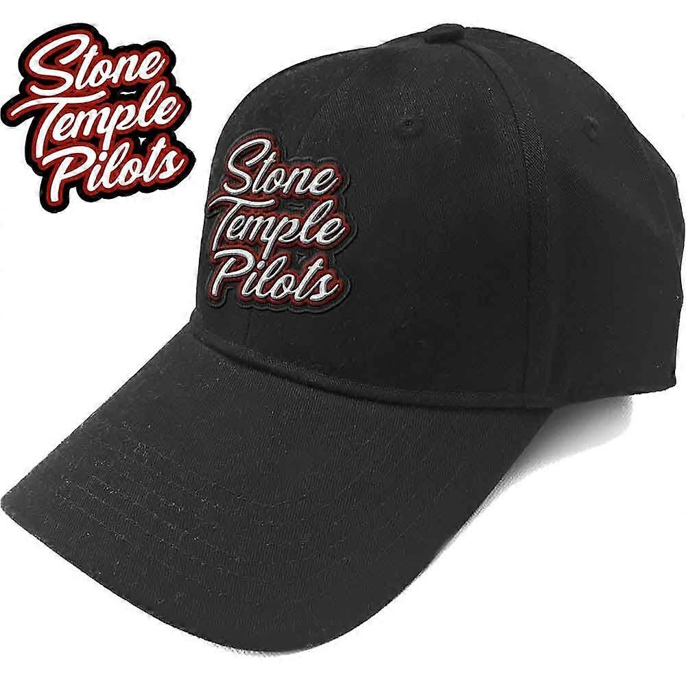 Stone Temple Pilots Scroll Band Logo Strapback Baseball Cap