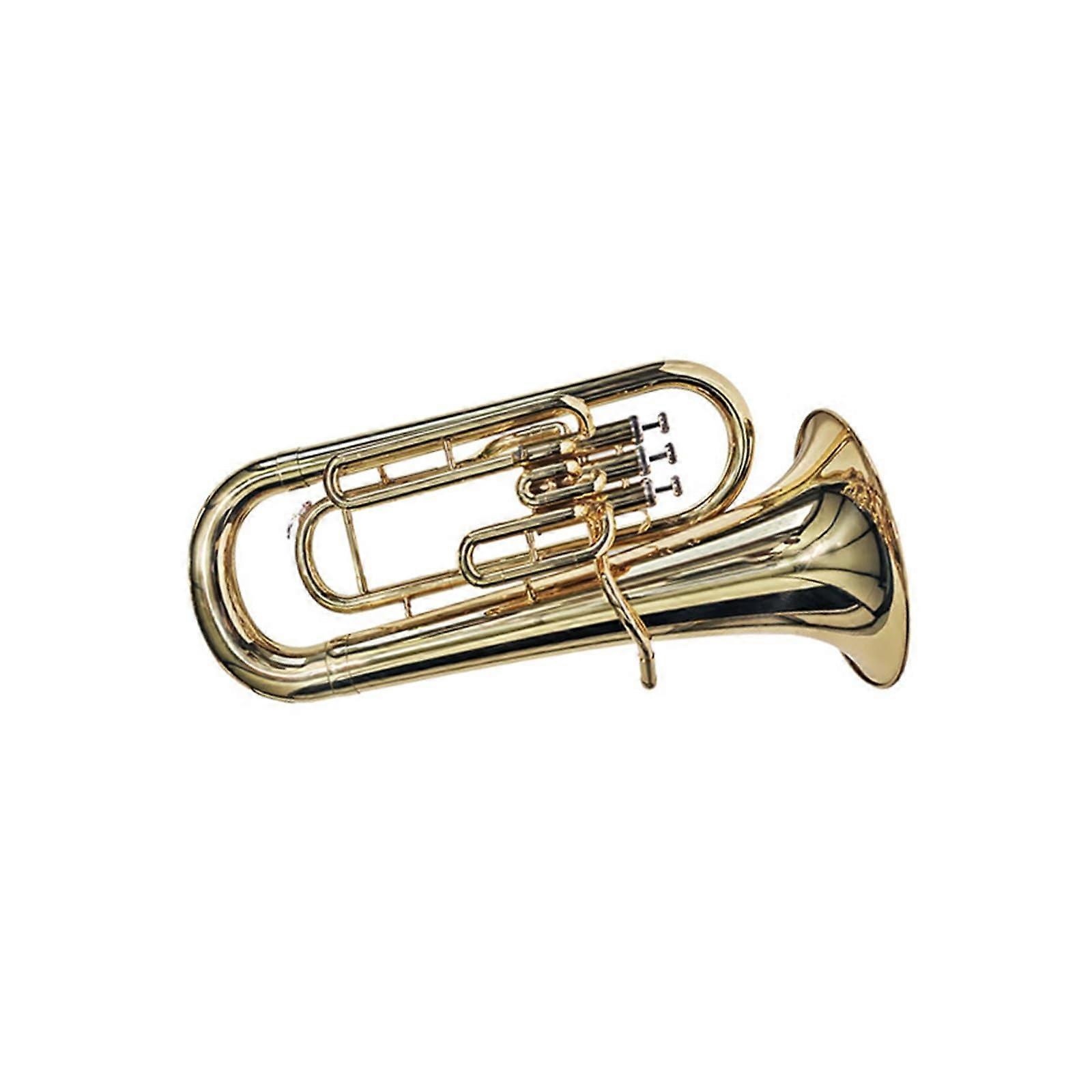 Euphonium Piston Valve Assembly with Smooth Valve Response for Beginner Brass Euphonium Replacement