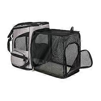 Breathable Pet Cat Carrier Backpack Foldable Pet Carrier Travel Bag Expandable Large Capacity for Cats Dogs