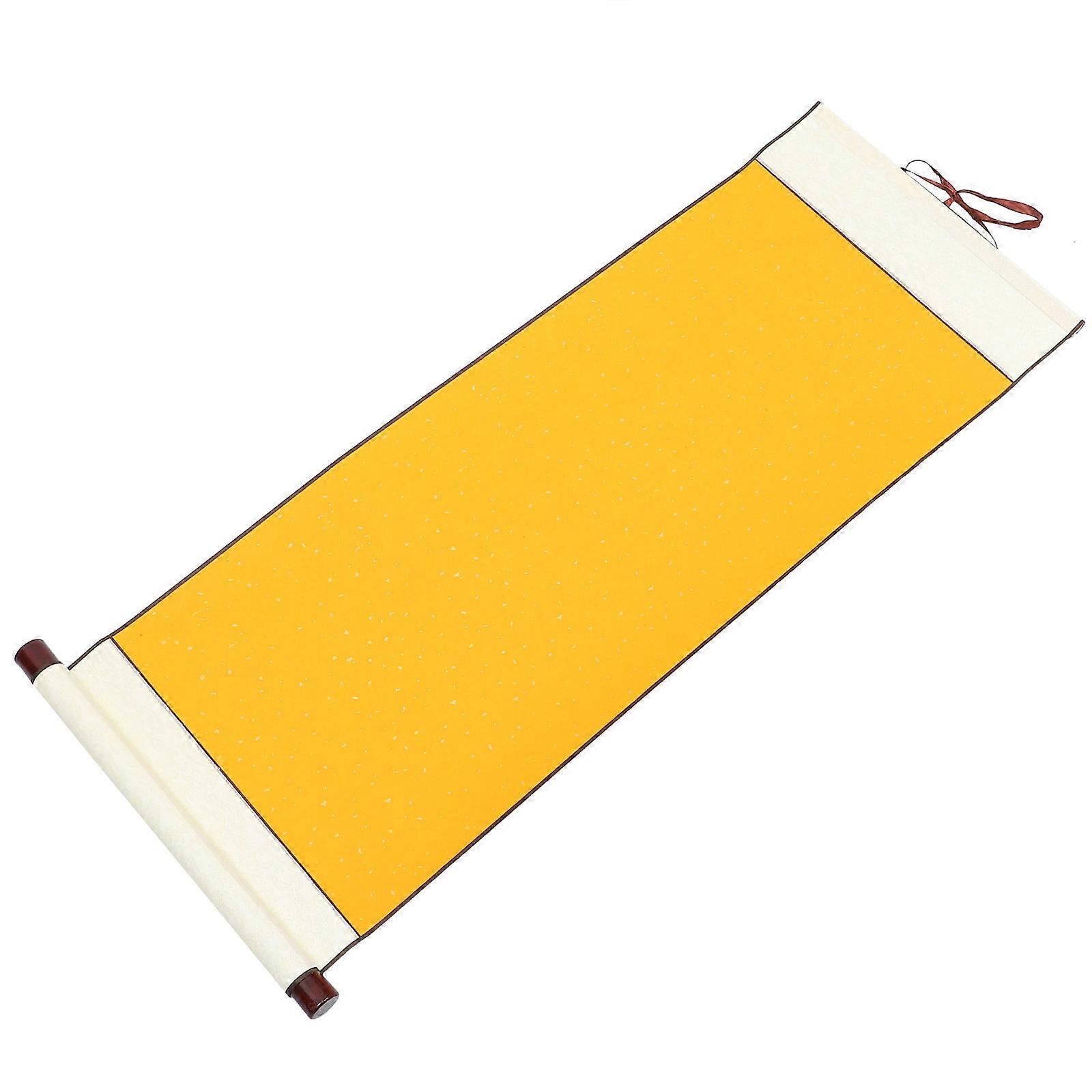 Art Wall Scroll Blank Hanging Scroll for Calligraphy 3Pcs Paper