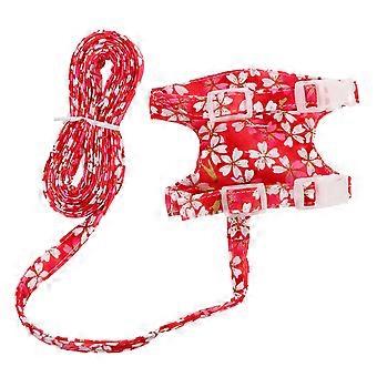 Pet Harness Ferret Harness for Small Pet Use 2Sets Adjustable Leash Set