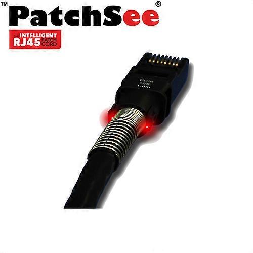 PatchSee DirectPatch 4.9m Cat6a U/UTP PVC Intelligent Patch Lead