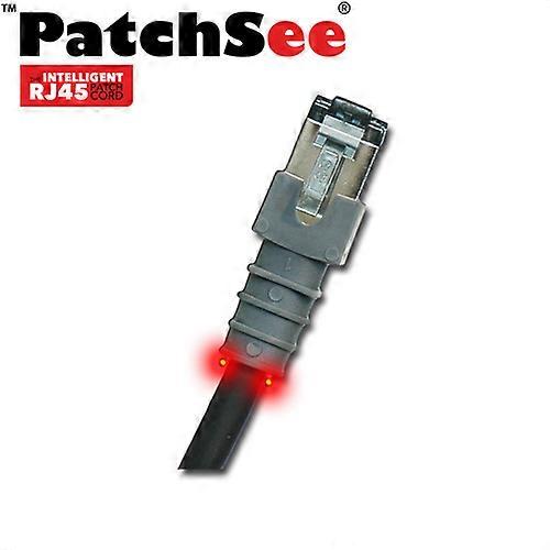 PatchSee Class6Patch 0.6m Cat6 U/FTP LSOH Intelligent Patch Lead