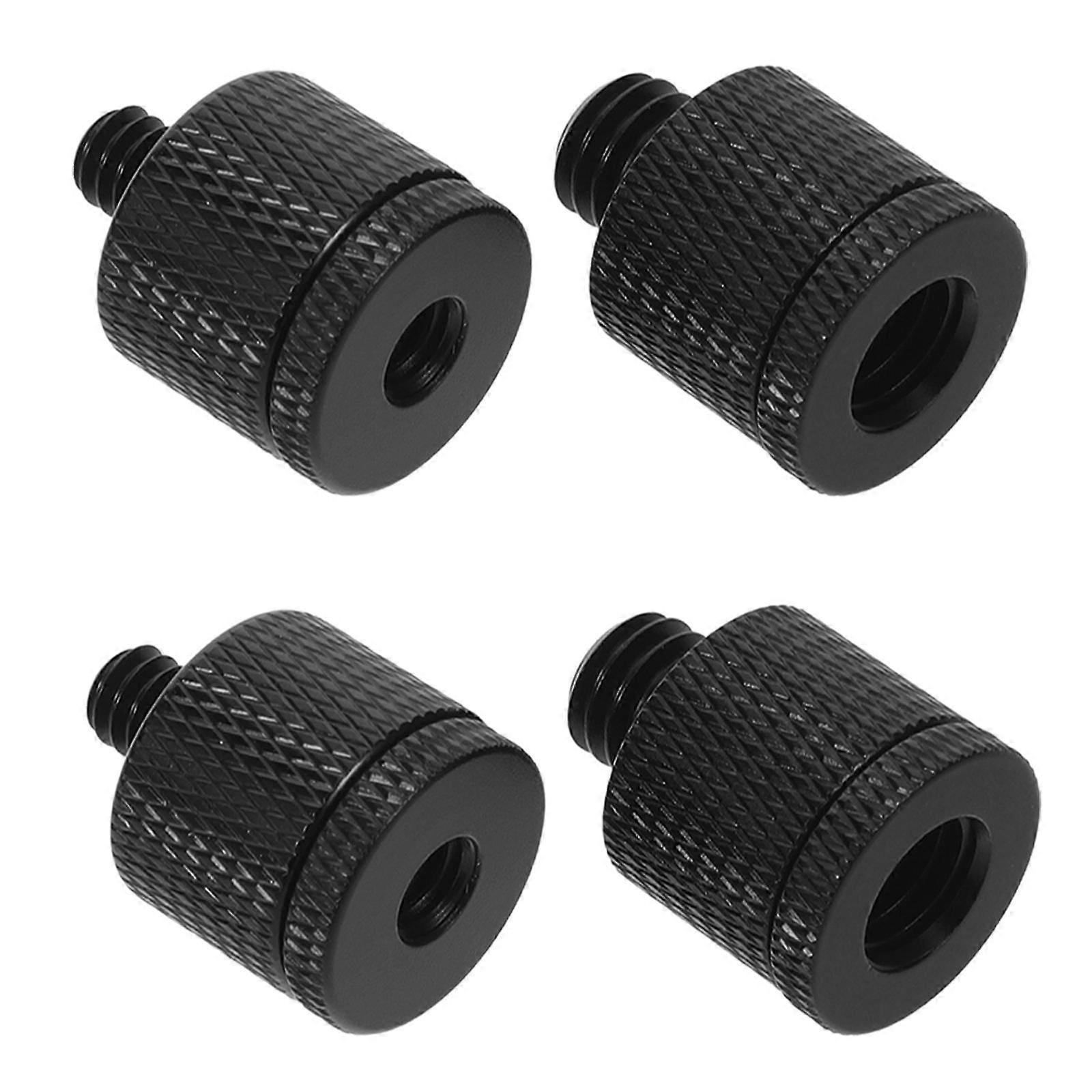 Mic Stand Adapter Screw for Drum Use with 8Pcs Thread Screws