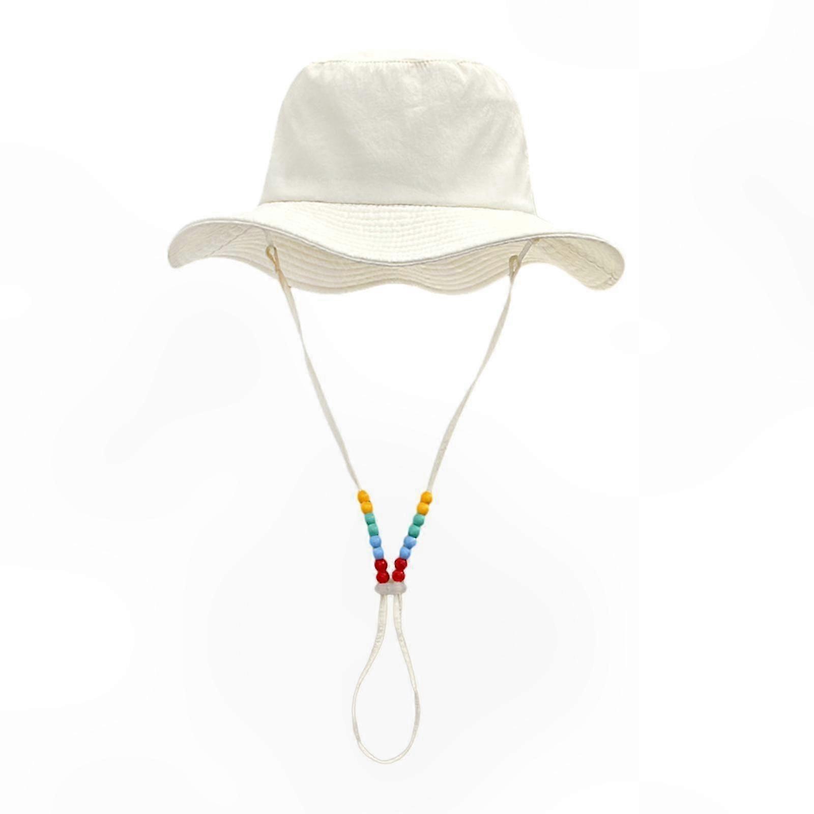 Packable Wide Brim Sun Hat with Windproof Strap for Outdoor Activities