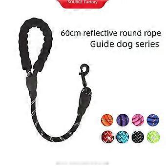 Short Training Dog Leash Soft Strong Heavy Duty Dog Lead with Padded Handle