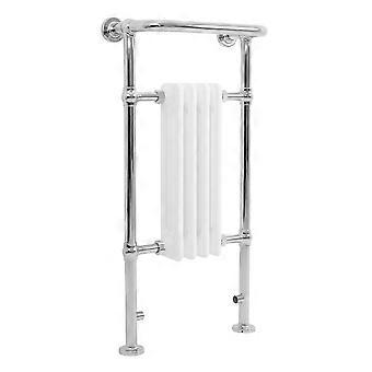 Traditional Heated Towel Rail Radiator – 950mm x 480mm  – White