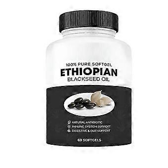 Black Oil Ethiopian 100% Pure Soft Gels 60 Counts Nutrition Gels & Chews -Kewae Direct
