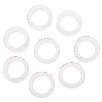 8 stuks haarstyling accessoires plastic schaar ring haarverzorging vinger ring schaar vinger tondeuse ringen