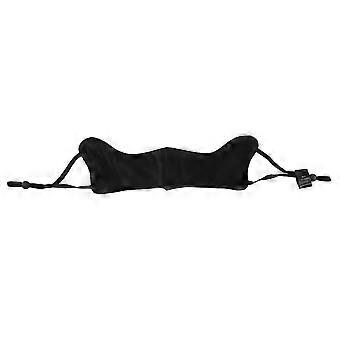 Scaldanaso - Coprinaso termico unisex in seta per il freddo - Morbida protezione nasale invernale con cinturino regolabile per attività all'aperto, colore nero