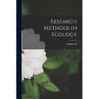 Research methods in ecology