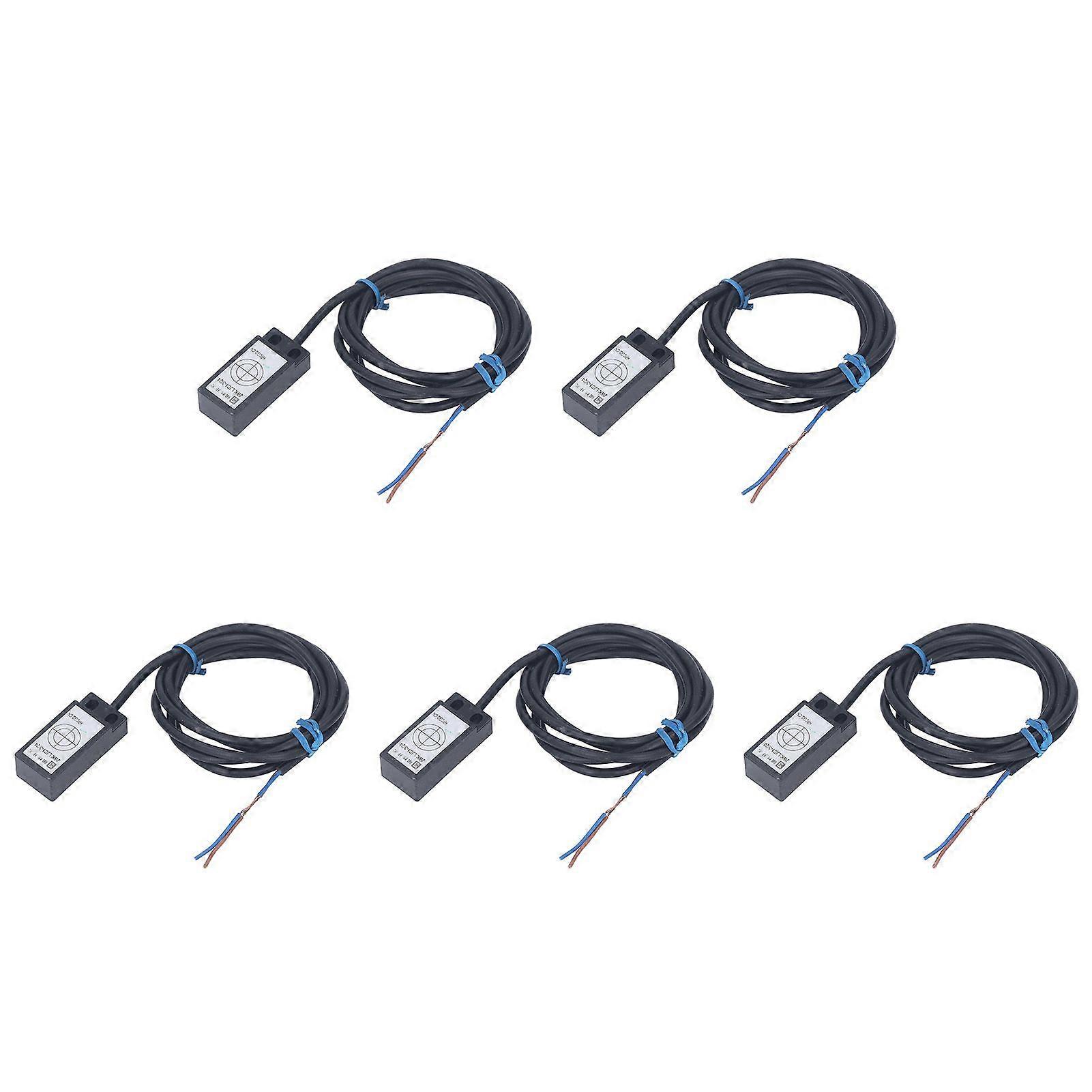 5Pcs Magnetic Switch Sensor 2 Wire Normally Open ABS Proximity Sensor DC AC 5?200V