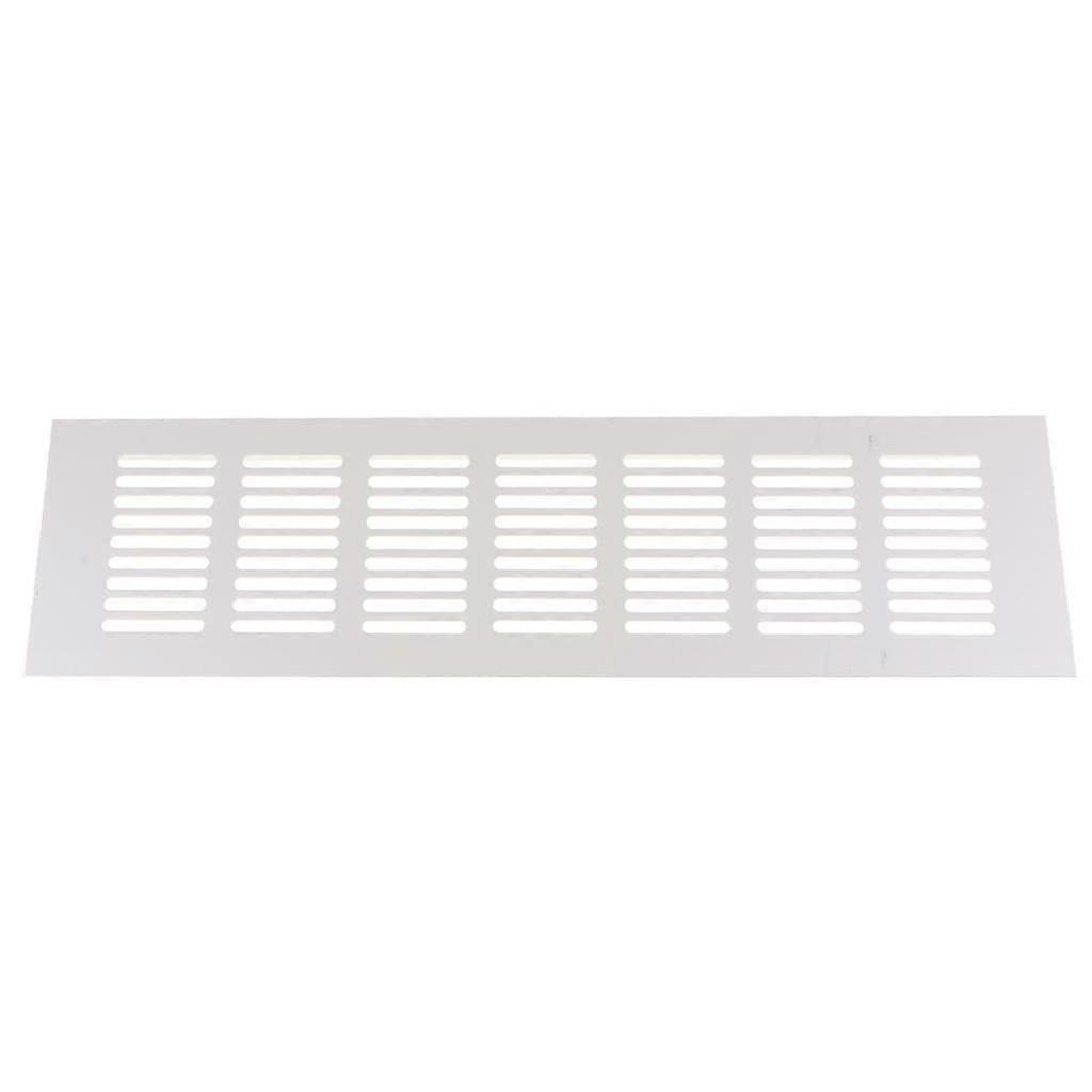 Aluminium Silver Rectangular Grill, Ventilation Covers Compatible withRV